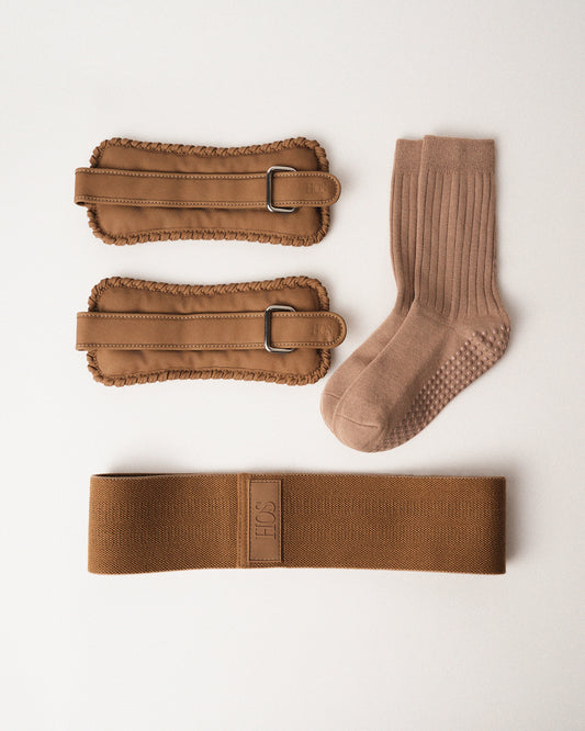 Ankle Weights, Grip Socks, Resistance Bands